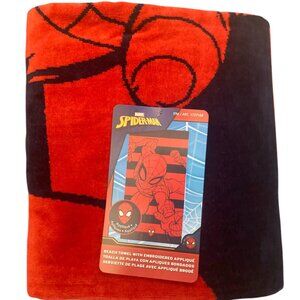 Spiderman Licensed Large Beach Towel 63" x 34" NWT